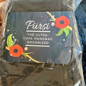 Black Medium purse organizer(New)